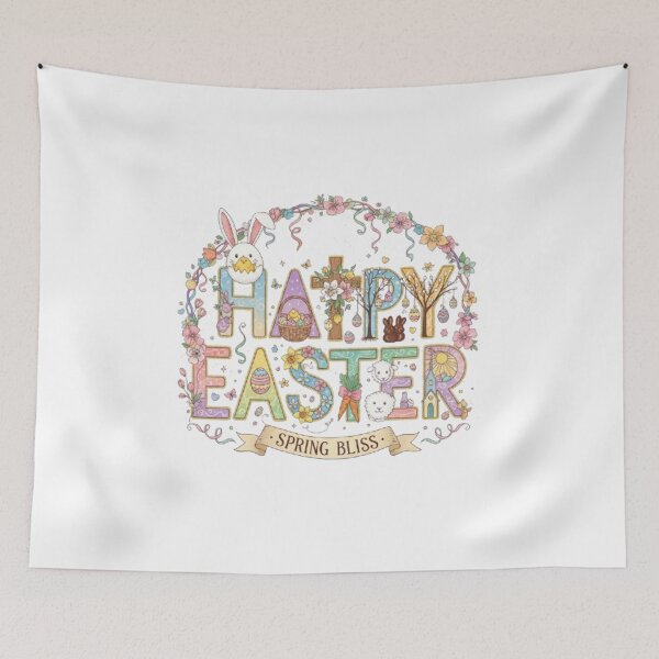 Item preview, HAPPY EASTER designed and sold by likbatonboot.