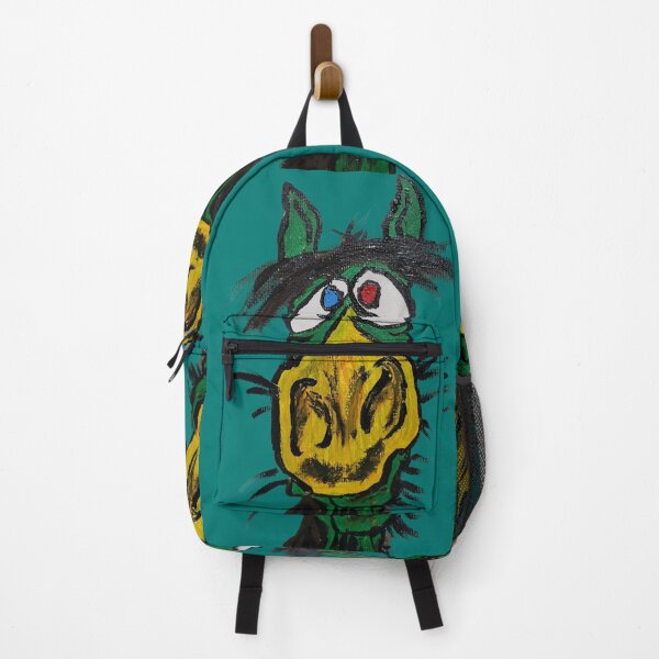 Item preview, Quirky Green Horse - Mismatched Eyes & Bold Snout designed and sold by WimziRides.