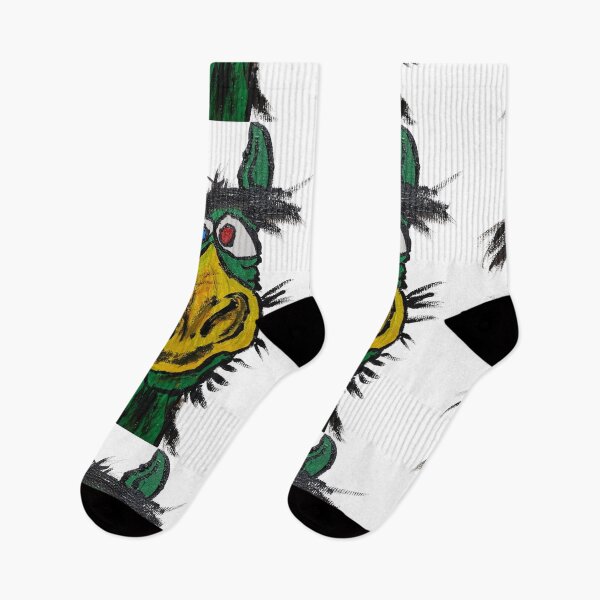 Item preview, Quirky Green Horse - Mismatched Eyes & Bold Snout designed and sold by BeyondInkwell.