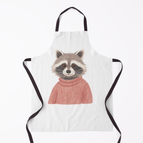 Item preview, racoon watercolor designed and sold by cloudzer0000.