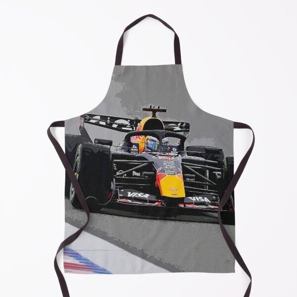 Item preview, Max Verstappen racing his 2026 F1 car on Intermediates watercolor designed and sold by Rodissimus1984.