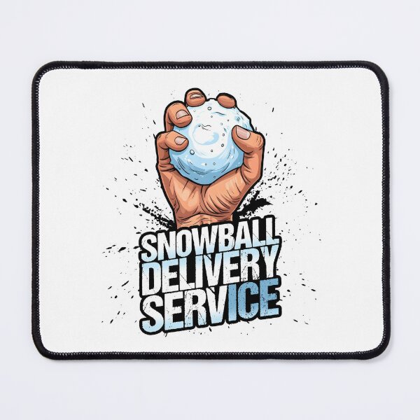 Item preview, Snowball Delivery Service designed and sold by jbayerart.