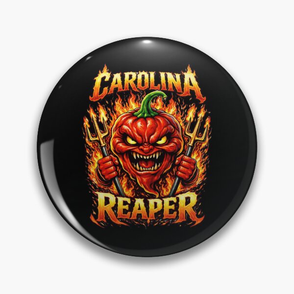 Item preview, Carolina Reaper Demon Pepper | Extreme Heat Fire Chili Funny Design designed and sold by Cree8if.