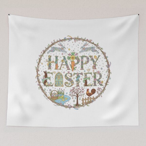 Item preview, HAPPY EASTER designed and sold by likbatonboot.