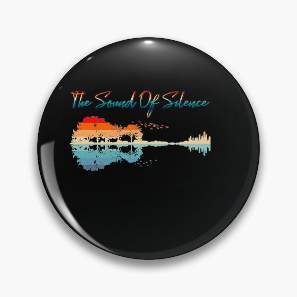 Item preview, The Sound of Silence Landscape Guitar Art designed and sold by Uncer59.