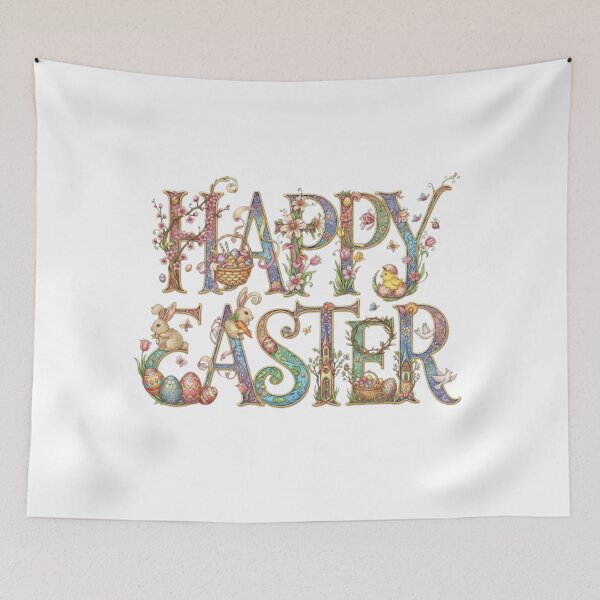 Item preview, HAPPY EASTER designed and sold by likbatonboot.