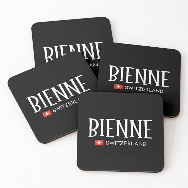 Aperçu de l'œuvre Bienne - Suisse créée et vendue par StudioRedKoala.