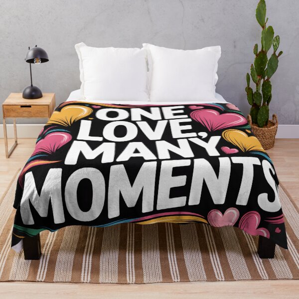 Item preview, One Love, Many Moments – Romantic Minimalist Quote Design designed and sold by FreeFromDefault.