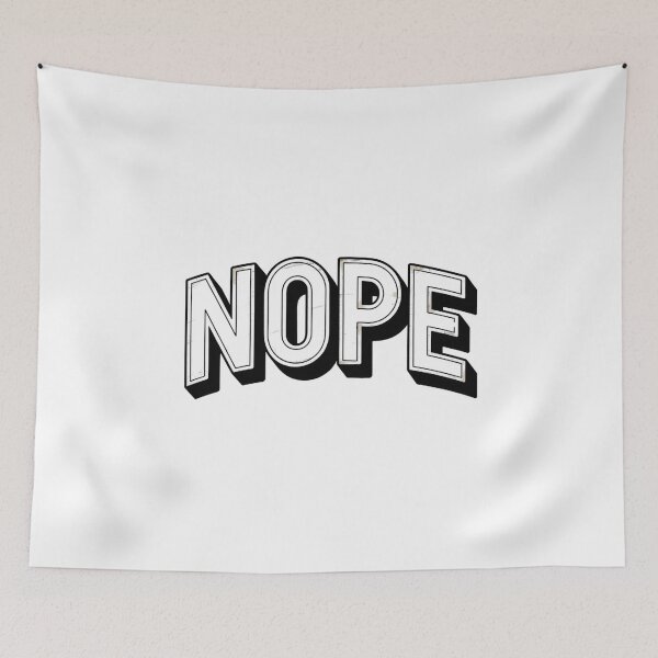 Item preview, Nope Distressed Design designed and sold by Peter Stawicki.