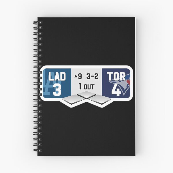 Item preview, Dodgers vs Blue Jays World-Series-Scoreboard, Dodgers WIN, Top of the ninth inning designed and sold by Baby-Care.