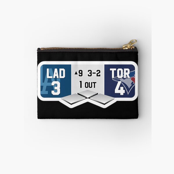Item preview, Dodgers vs Blue Jays World-Series-Scoreboard, Dodgers WIN, Top of the ninth inning designed and sold by Baby-Care.