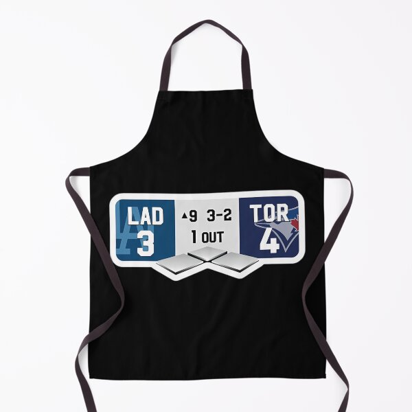 Item preview, Dodgers vs Blue Jays World-Series-Scoreboard, Dodgers WIN, Top of the ninth inning designed and sold by Baby-Care.