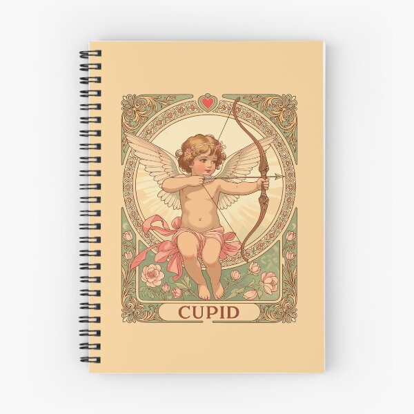 Item preview, Cupid Cherubic Figure With A Garland and Florals designed and sold by taiche.