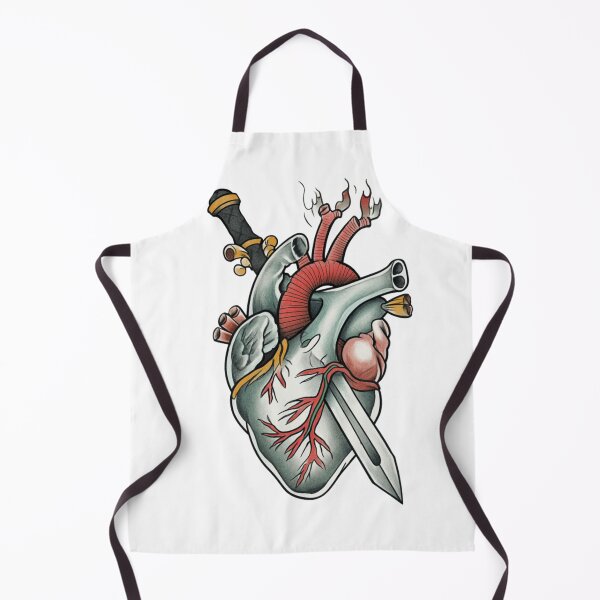 Item preview, Dagger through a heart designed and sold by MendaciousMina.