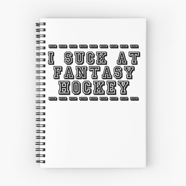 Item preview, I Suck at Fantasy Hockey – Funny Last Place Loser Gift designed and sold by RogueSymmetry.