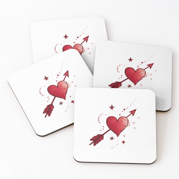 Item preview, Cupids Arrow through a heart designed and sold by MendaciousMina.