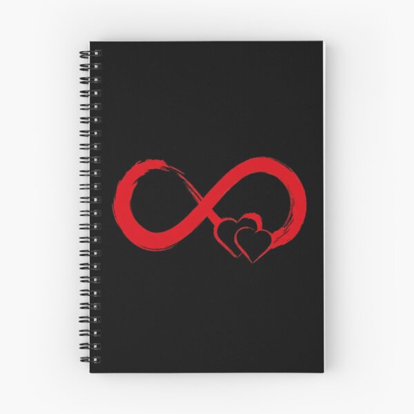Item preview, Infinity Love – Symbole Infini avec Cœurs Rouges designed and sold by Wawan35200.
