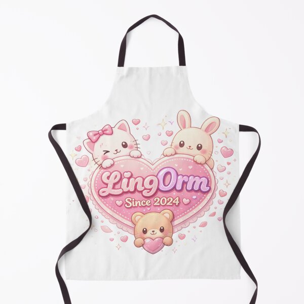 Item preview, LingOrm Since 2024 Kawaii Plush Mascots – Cute Thai GL Fandom Heart designed and sold by Item Geeks.