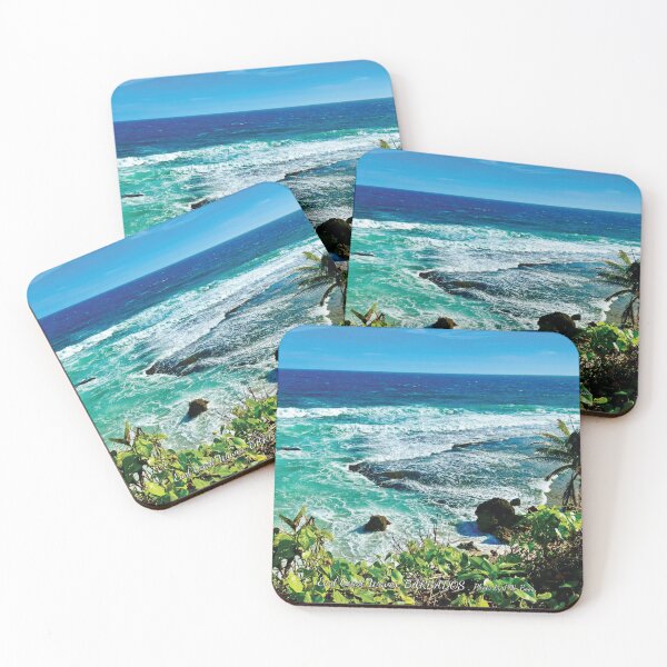 Item preview, East Coast Waves, BARBADOS designed and sold by BajanTees.