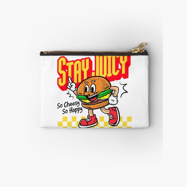 Item preview, groovy burger food tshirt mascot character designed and sold by sanwr.