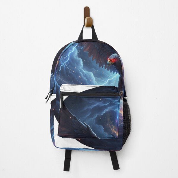 Item preview, Dragon Eagle Soaring Across the Rift – Dark Fantasy Wildlife designed and sold by NeoTeeFusion.