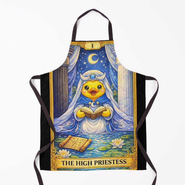 Item preview, Duckie Tarot Card: The High Priestess designed and sold by LizzyLooDoo Designs.