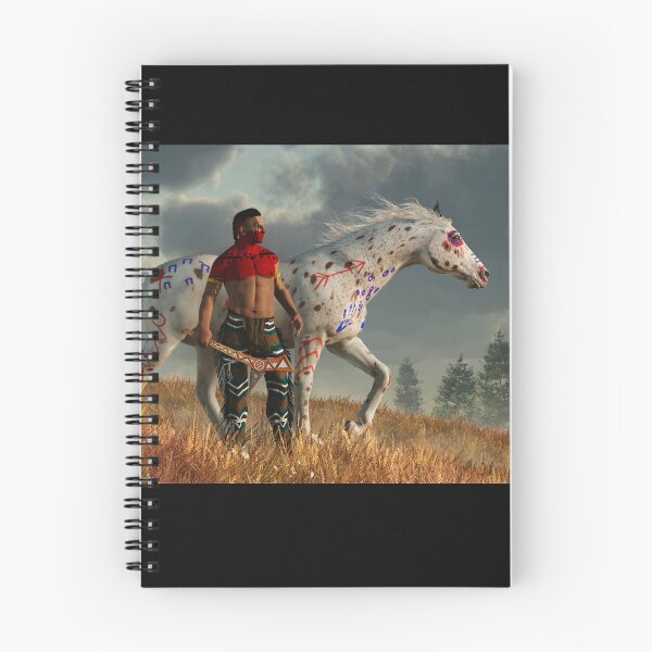 Item preview, Appaloosa War Horse and Warrior with War Paint designed and sold by Daniel Eskridge.