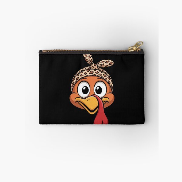 Item preview, Turkey Face Leopard Headband Womens Thanksgiving Pilgrim designed and sold by AquaKiev.