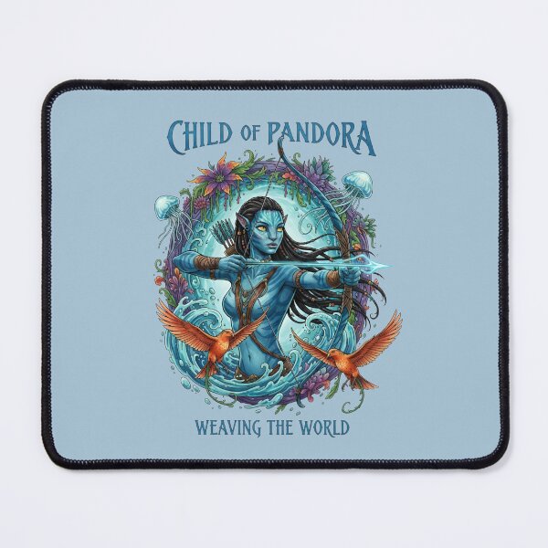 Item preview, Child of the Forest – Mystical Blue Huntress Fantasy Art designed and sold by CoquetteDigitalArt.