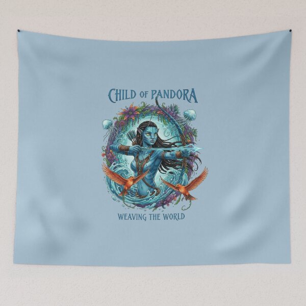 Item preview, Child of the Forest – Mystical Blue Huntress Fantasy Art designed and sold by CoquetteDigitalArt.