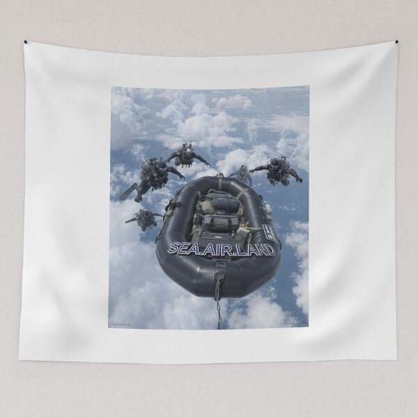 Item preview, Sea Air Land Print designed and sold by Lichentroupe63.