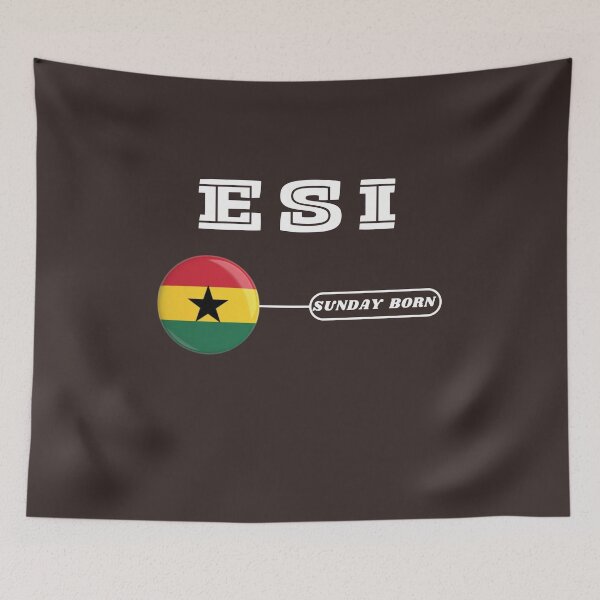 Item preview,  Esi T-shirt/ apparel,  Ghana name, Fanti name for female born on Sunday designed and sold by alphagrace.