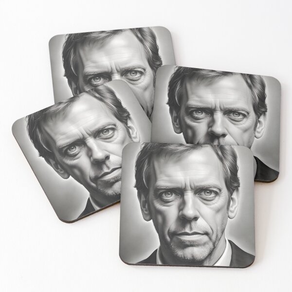Item preview, Hugh Laurie designed and sold by WorldofCharcoal.