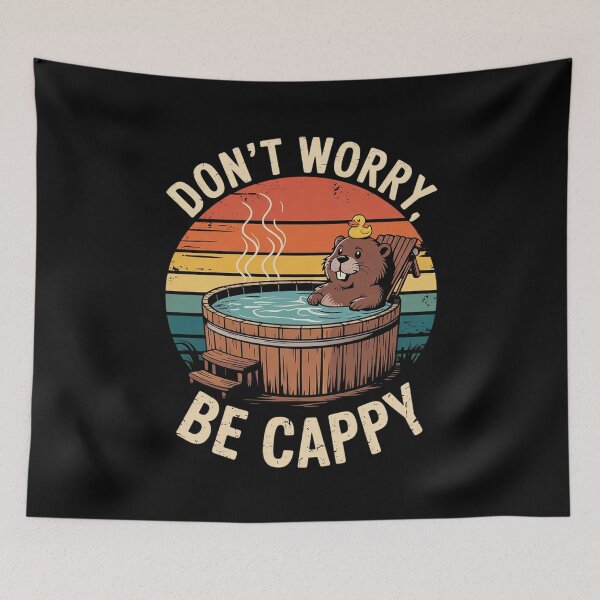 Item preview, Capybara Dont Worry Be Cappy Cute Capy Rodent Women Men Kids2 designed and sold by MarryIsMonth.
