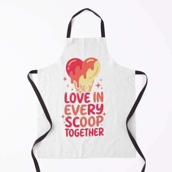 Item preview, Love in Every Scoop – Valentine’s Hoodie/T-Shirt designed and sold by quietvisualsco.