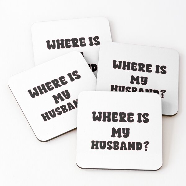 Item preview, Where is my husband? designed and sold by Happyoninside.