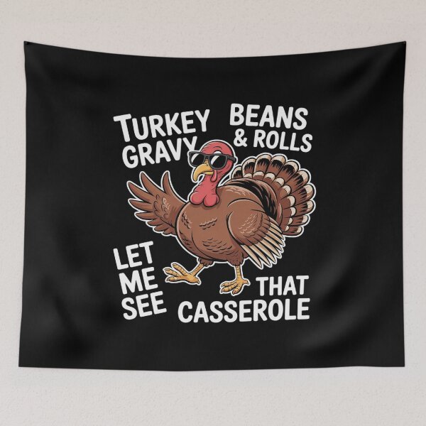 Item preview, Turkey Gravy Beans And Rolls Casserole Thanksgiving 2 designed and sold by AquaKiev.