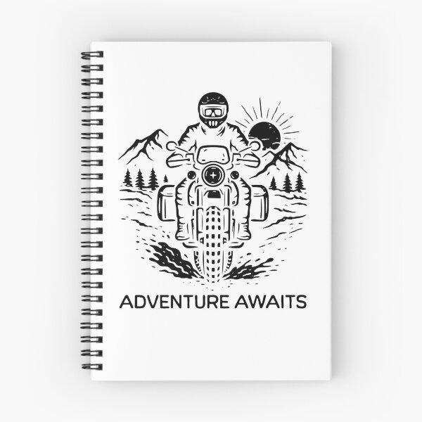 Item preview, Adventure Motorcycle Through the Mountains designed and sold by Speeddust.
