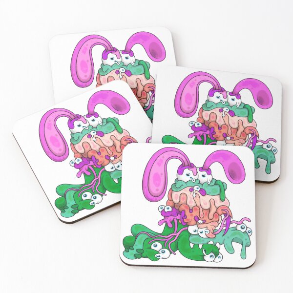 Item preview, Creature #52 - Snake Rabbit Monster designed and sold by liquid-print.