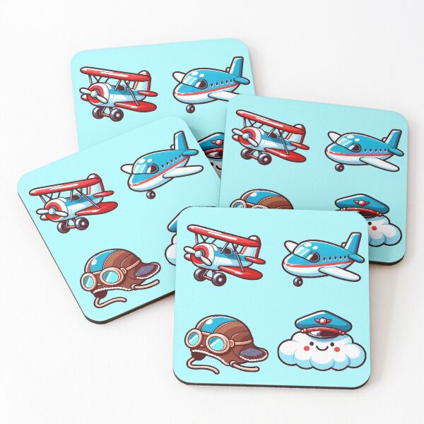Item preview, Little Pilot Aviation Set - Airplanes & Aviator Gear designed and sold by GREENZ0NE.