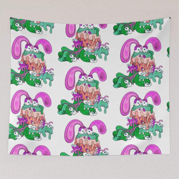 Item preview, Creature #52 - Snake Rabbit Monster designed and sold by liquid-print.