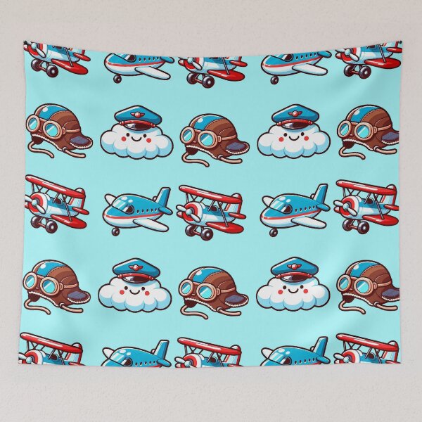 Item preview, Little Pilot Aviation Set - Airplanes & Aviator Gear designed and sold by GREENZ0NE.