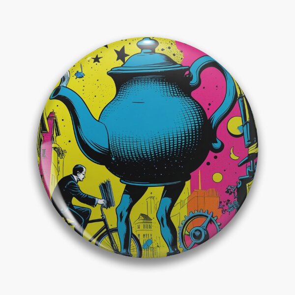 Item preview, Teapot Serpent's Urban Commute designed and sold by PictorialWhimsy.