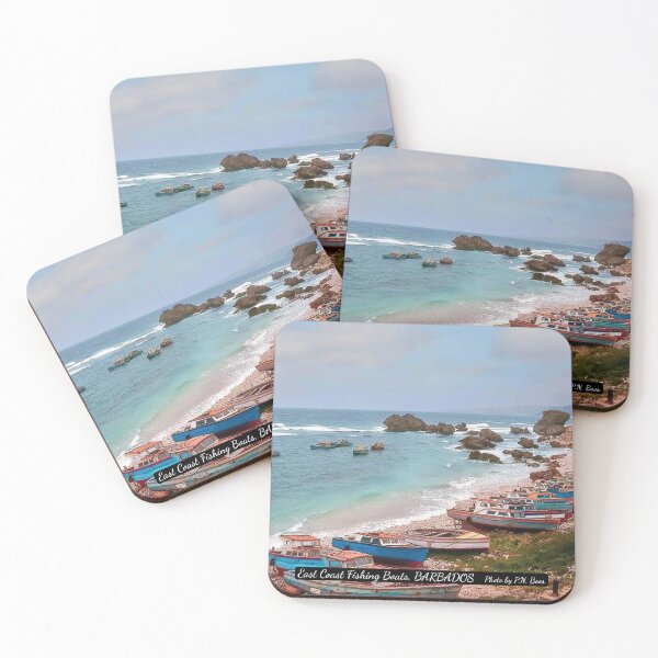 Item preview, East Coast Fishing Boats, BARBADOS designed and sold by BajanTees.
