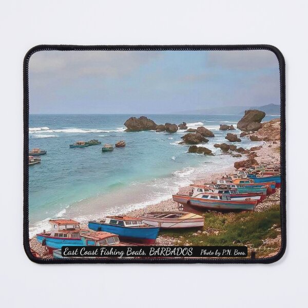 Item preview, East Coast Fishing Boats, BARBADOS designed and sold by BajanTees.