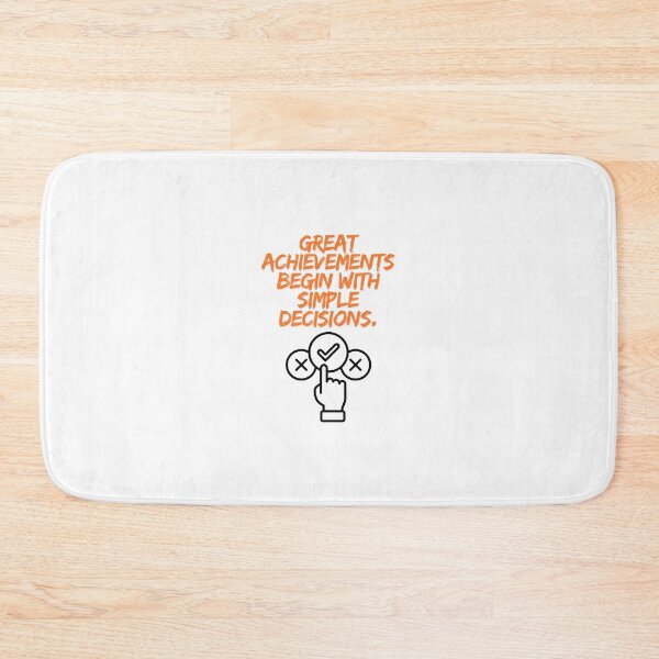 Item preview, Great achievements begin with simple decisions. designed and sold by dludesign.