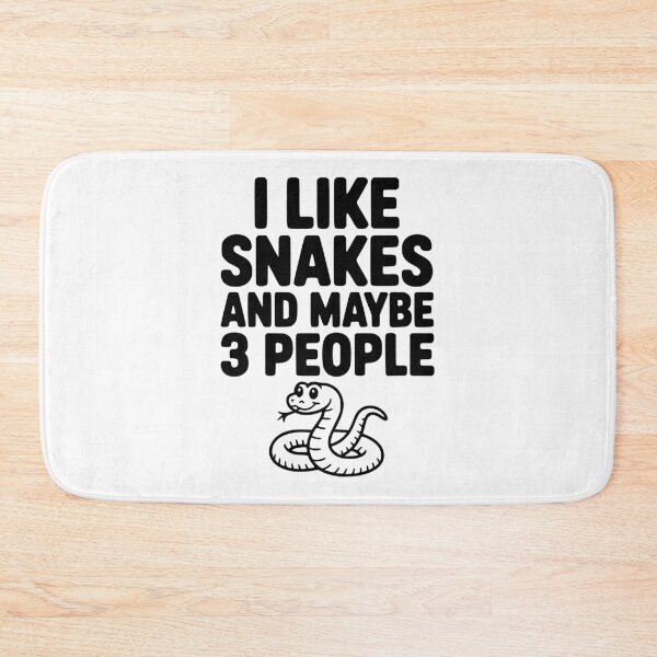 Item preview, I Like Snakes and Maybe 3 People designed and sold by Frank Ring.
