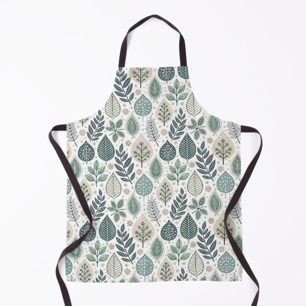 Item preview, Nordic Botanical Leaf Borders | Scandinavian Folk Craft designed and sold by Shuga-Design.