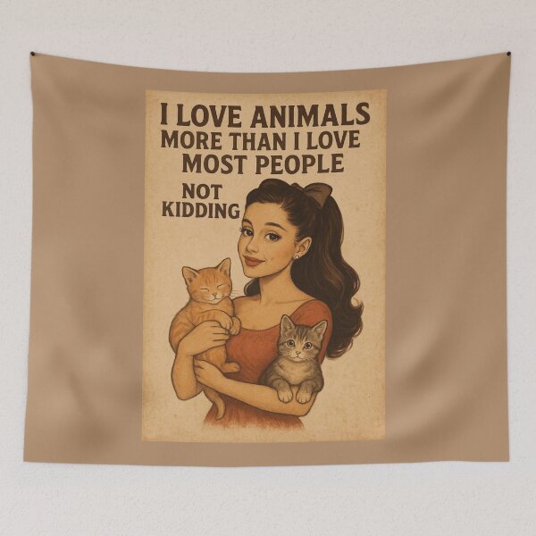 Item preview, cat lady animal lover cat lovers designed and sold by La Loca.