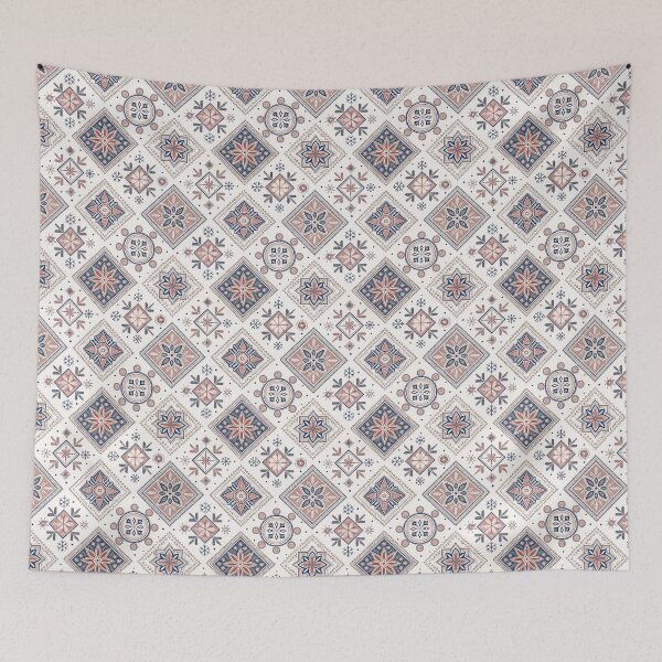 Item preview, Nordic Spring Rosette Borders Mix | Scandinavian Folk designed and sold by Shuga-Design.